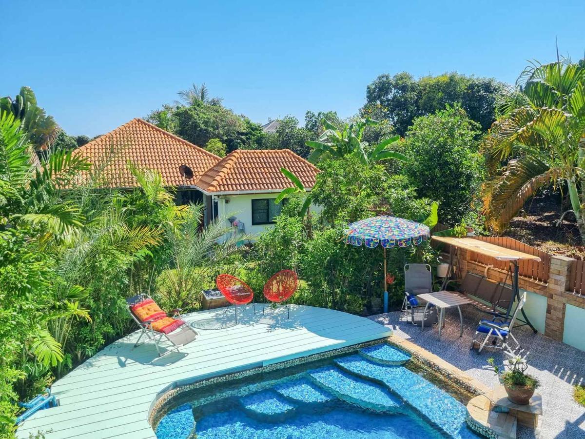 Tina'S Living Paradise - Guesthouses With Private Pool Ban Phe Eksteriør bilde