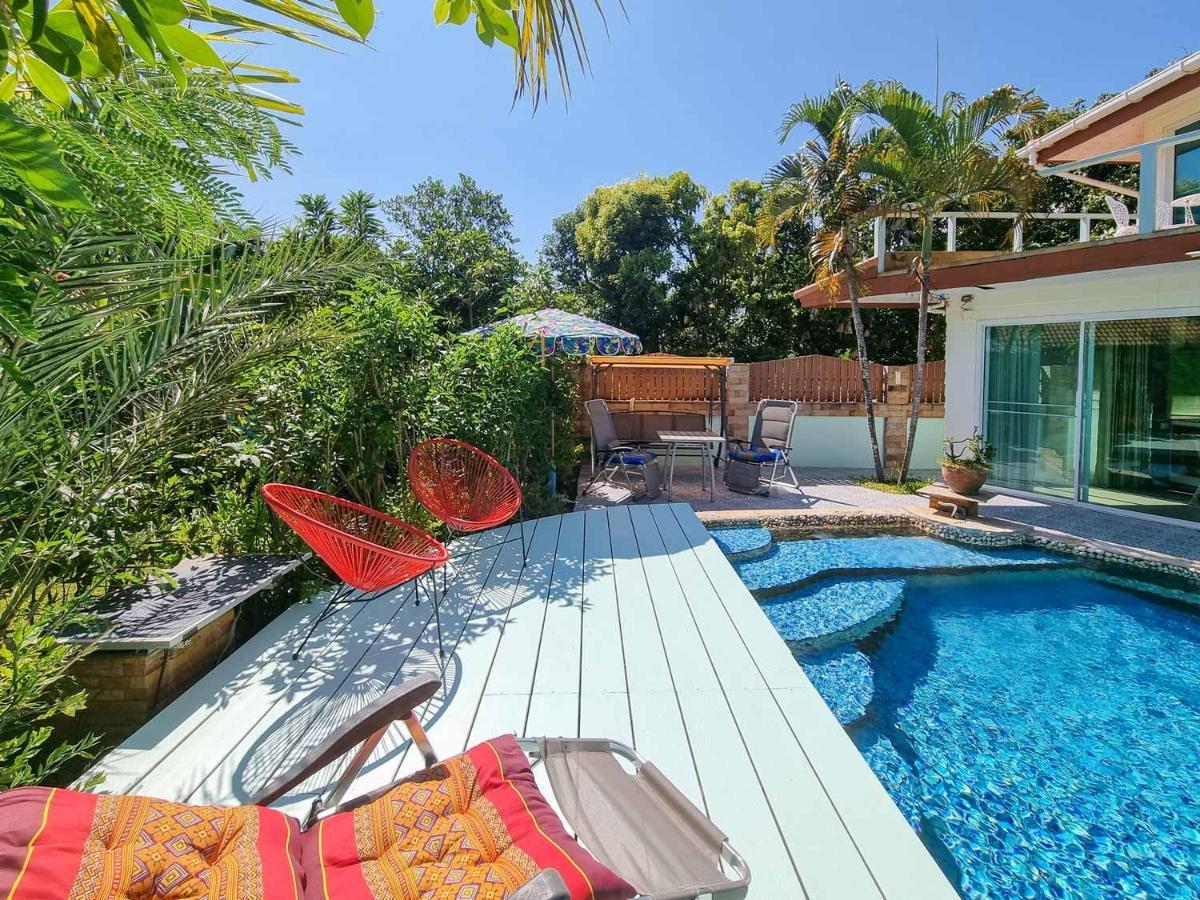Tina'S Living Paradise - Guesthouses With Private Pool Ban Phe Eksteriør bilde